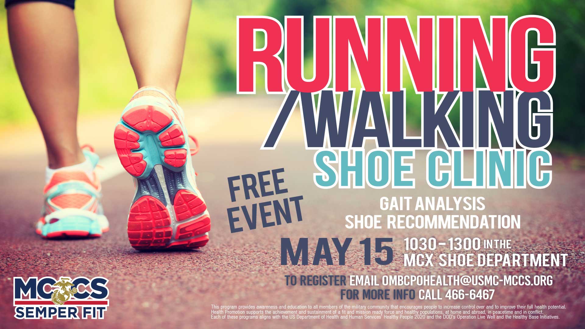 Running/Walking Shoe Clinic